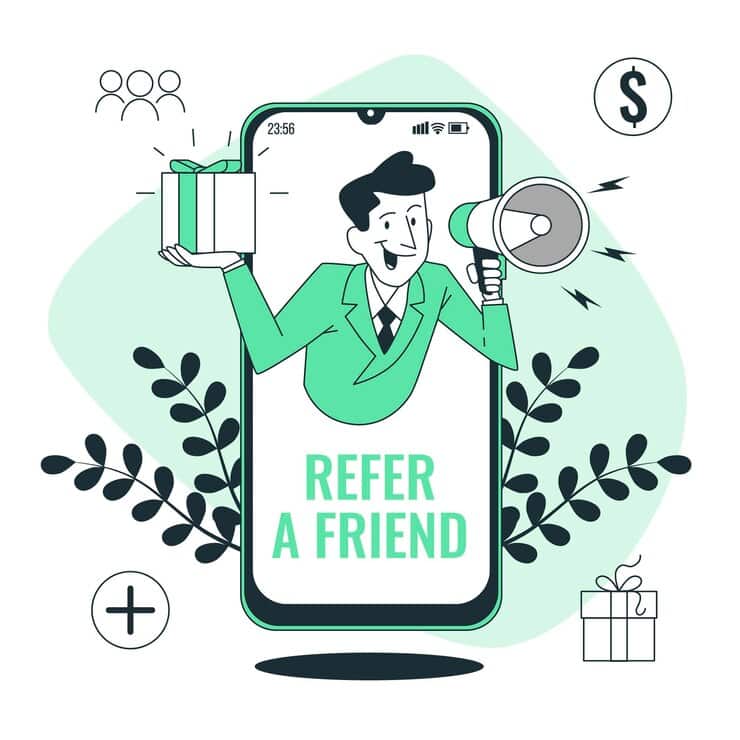 refer and earn banner